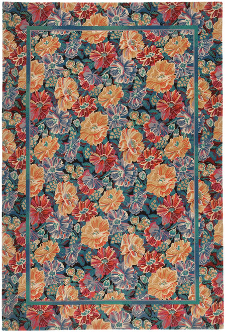 Flora One<br />100% wool<br />6'x9'<br /><br /><br />