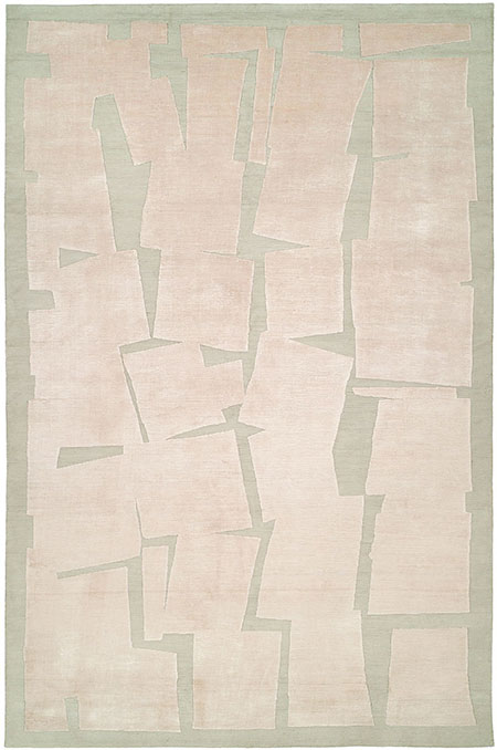 Classic Cubist<br />Wool & silk<br />6'x9'<br /><br /><br />