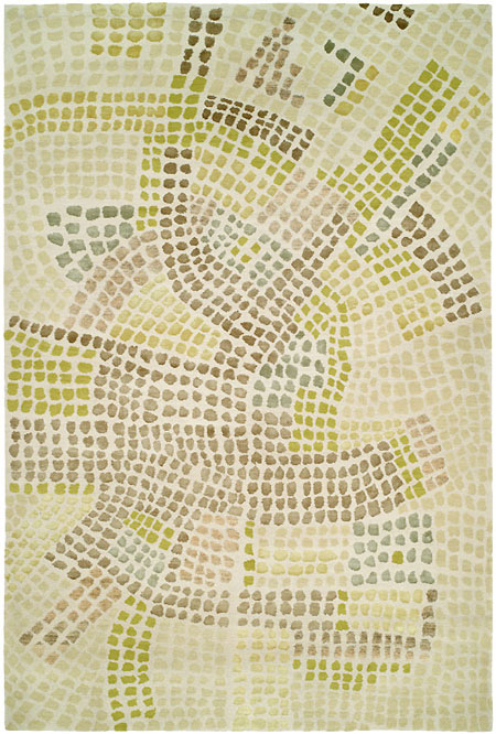 Asilah Mosaic<br />wool,silk,hemp<br />6'x9'<br /><br /><br />