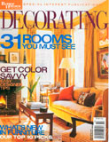 Better Homes and Gardens - Decorating, October 2003, Gene Meyer Rug Collection